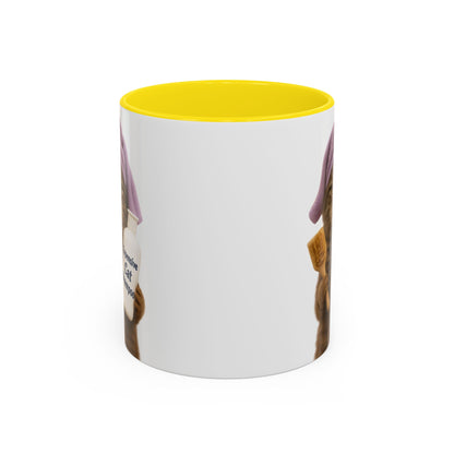 Funny Cat Coffee Mug, Gift for Cat Lovers, Cute Pet Mug, Animal Lover's Drinkware, Fun Coffee Cup, Unique Cat Themed Kitchenware