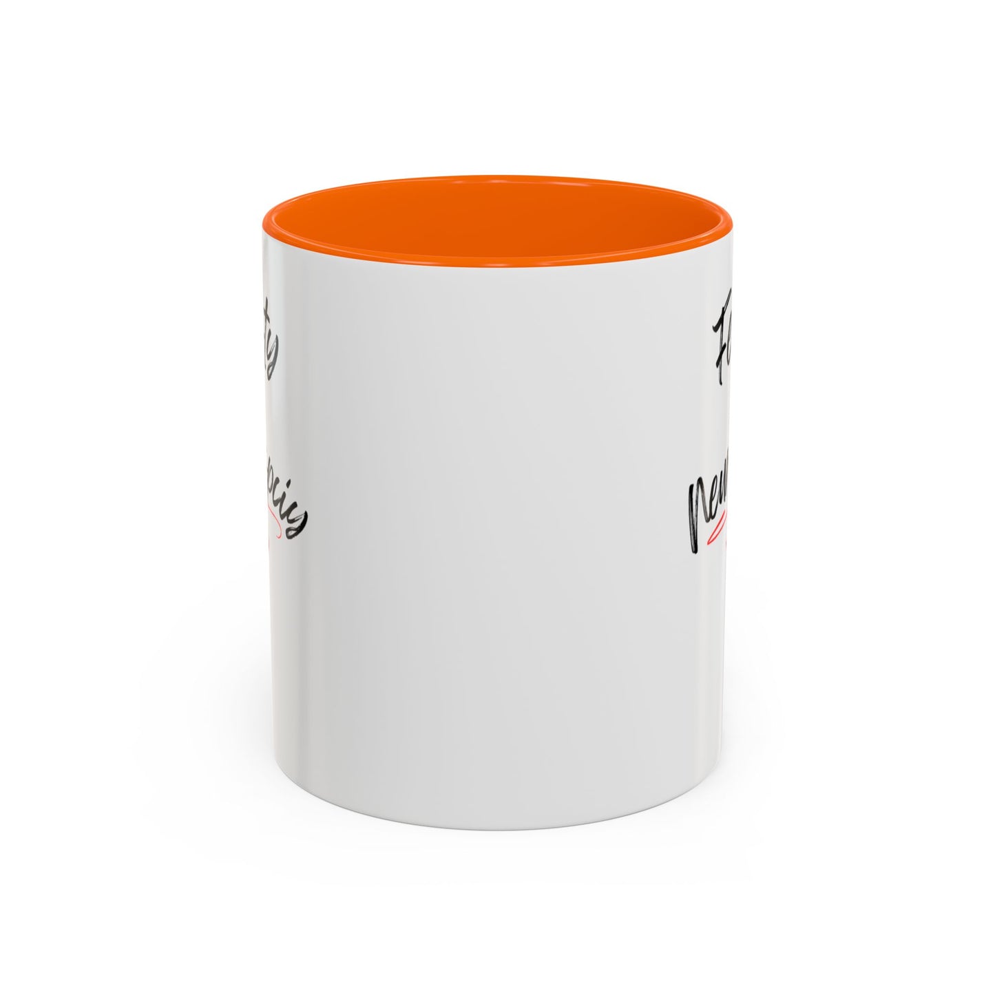 White Feisty And Neurospicy Accent Coffee Mug (11, 15oz)