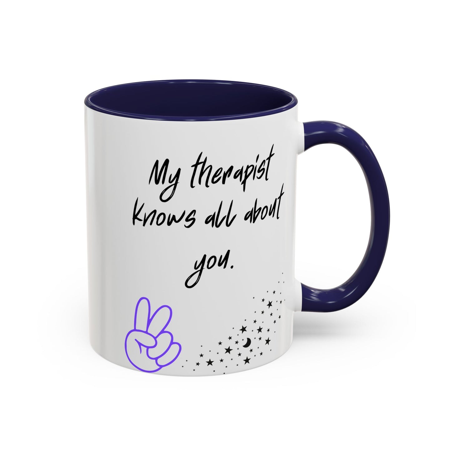 Funny Therapy Coffee Mug, Great Gift for Therapist Appreciation, Humour Mug, Self-Care, Latte or Tea Cup, Relaxing Beverage