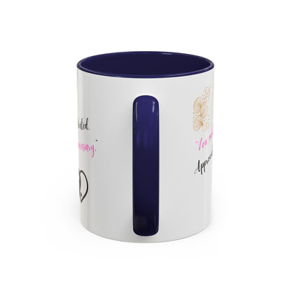 Zen Mode Activated Coffee Mug - Black Accent, Approval Unnecessary, Motivational Gift for Self-Care Lovers, Birthday Mug, [...]