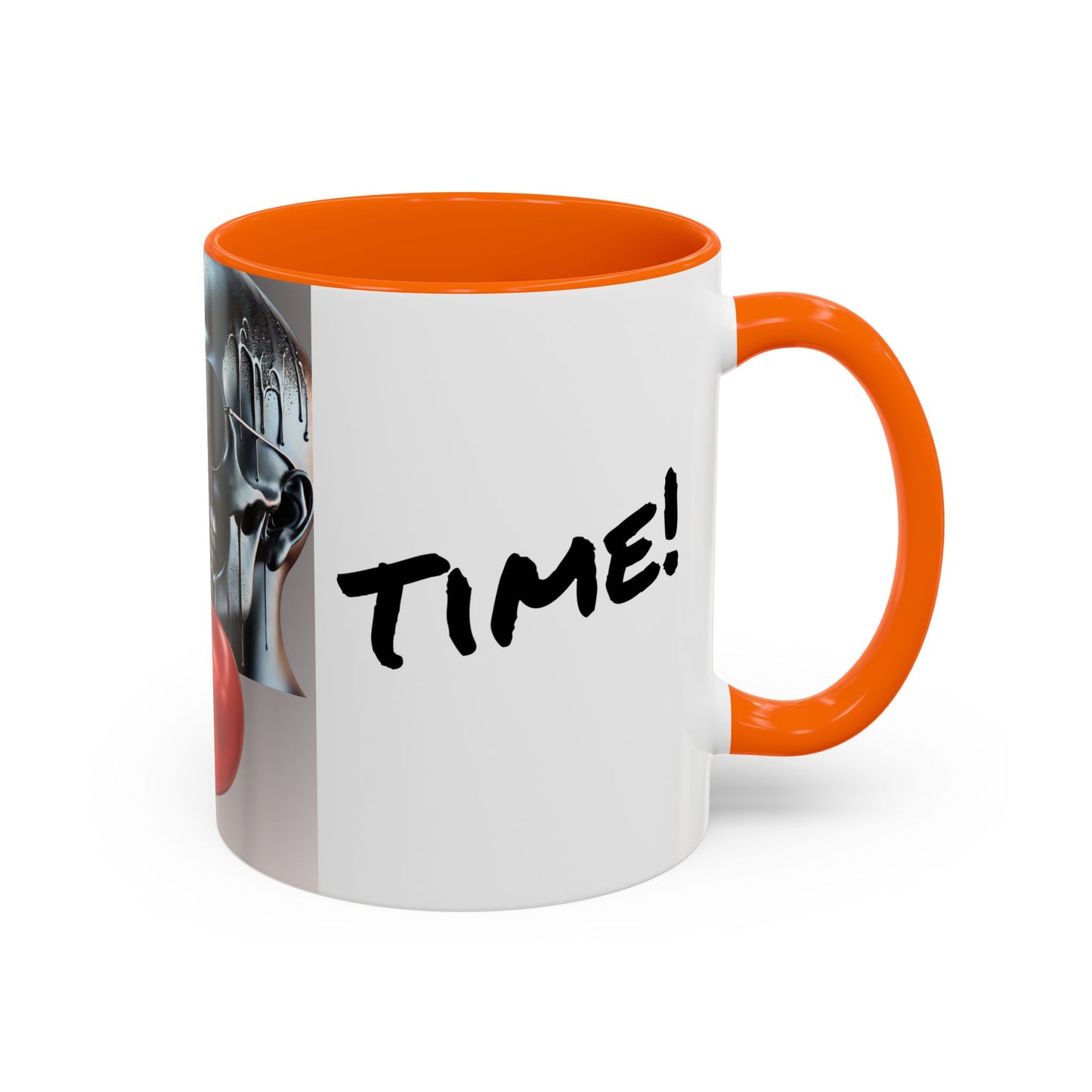 Skeleton Party Time Accent Coffee Mug (11, 15oz)