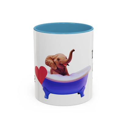 It's Chill Time Elephant Bath Accent Coffee Mug (11, 15oz)