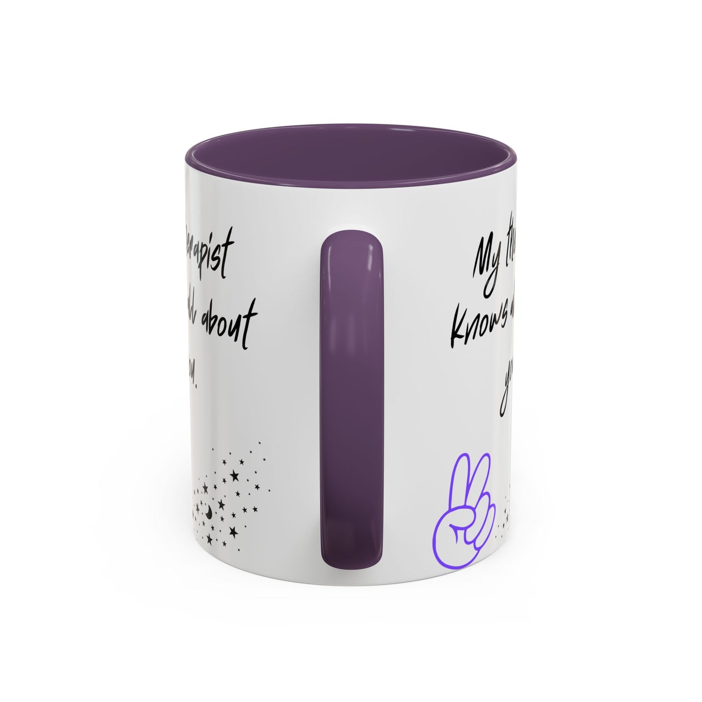 Funny Therapy Coffee Mug, Great Gift for Therapist Appreciation, Humour Mug, Self-Care, Latte or Tea Cup, Relaxing Beverage
