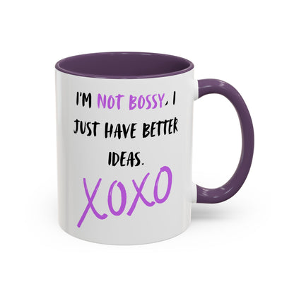 I'm not bossy Accent Coffee Mug (11, 15oz) - Motivational Ceramic Cup for Daily Inspiration, Perfect Gift for Friends, Cosy Vibes, Home & Office [...]