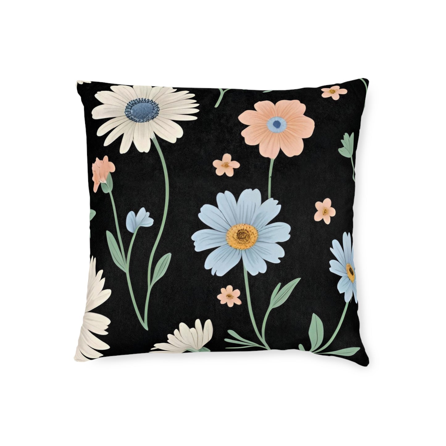 Floral Accent Cushion | Home Decor, Couch Cushion, Bedroom Decoration, Farmhouse Style, Gift for Her