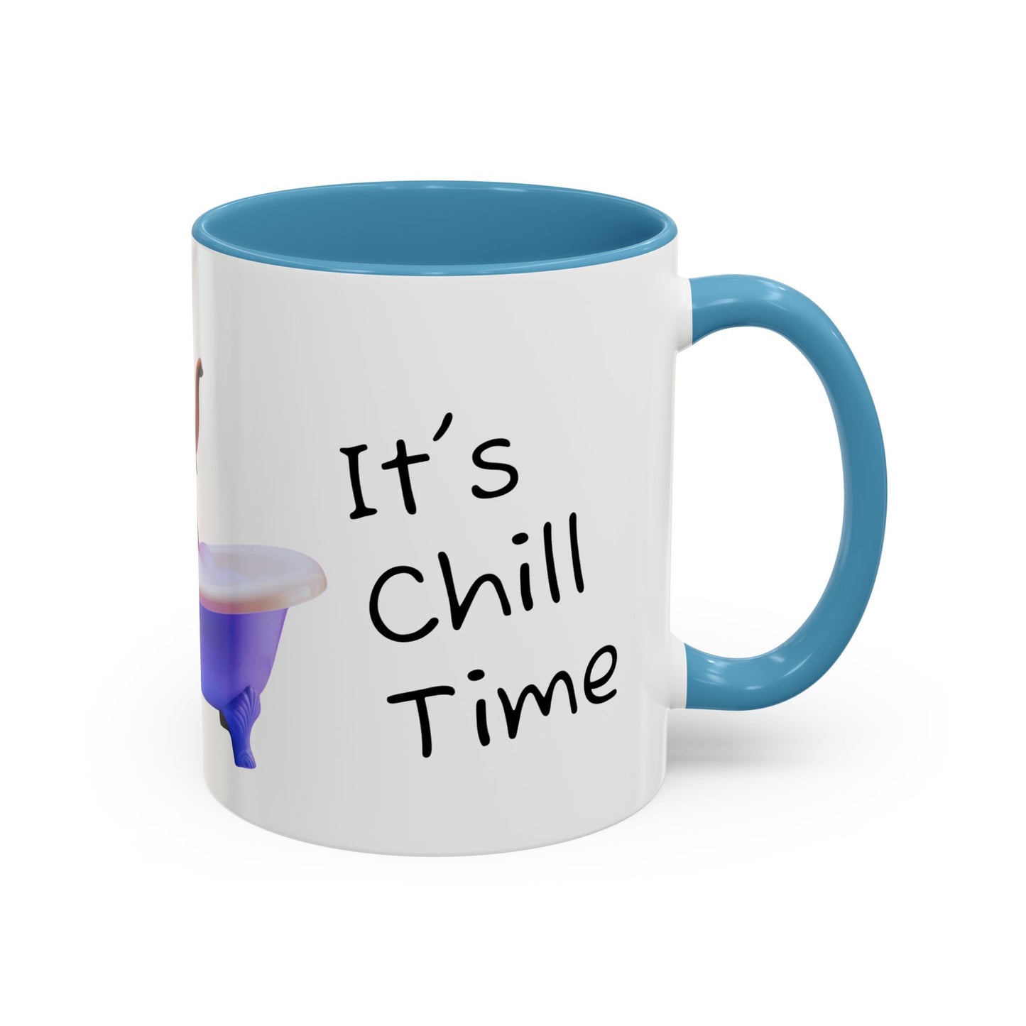 It's Chill Time Elephant Bath Accent Coffee Mug (11, 15oz)