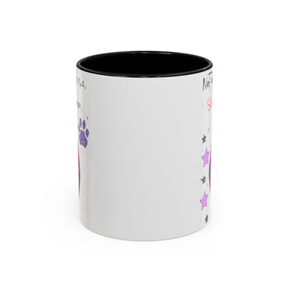Sassy Accent Coffee Mug, Funny Coffee Cup, Cat Lover Gift, Unique Mug for Pet Owners, Birthday Gift for Her