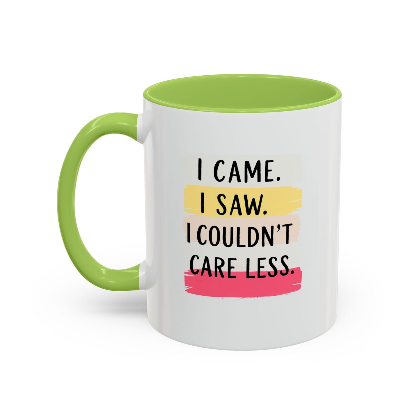 I Came, I Saw Coffee Mug - Funny Accent Mug for Home or Office, Gift for Friends, Conversation Starter, Quirky Drinkware