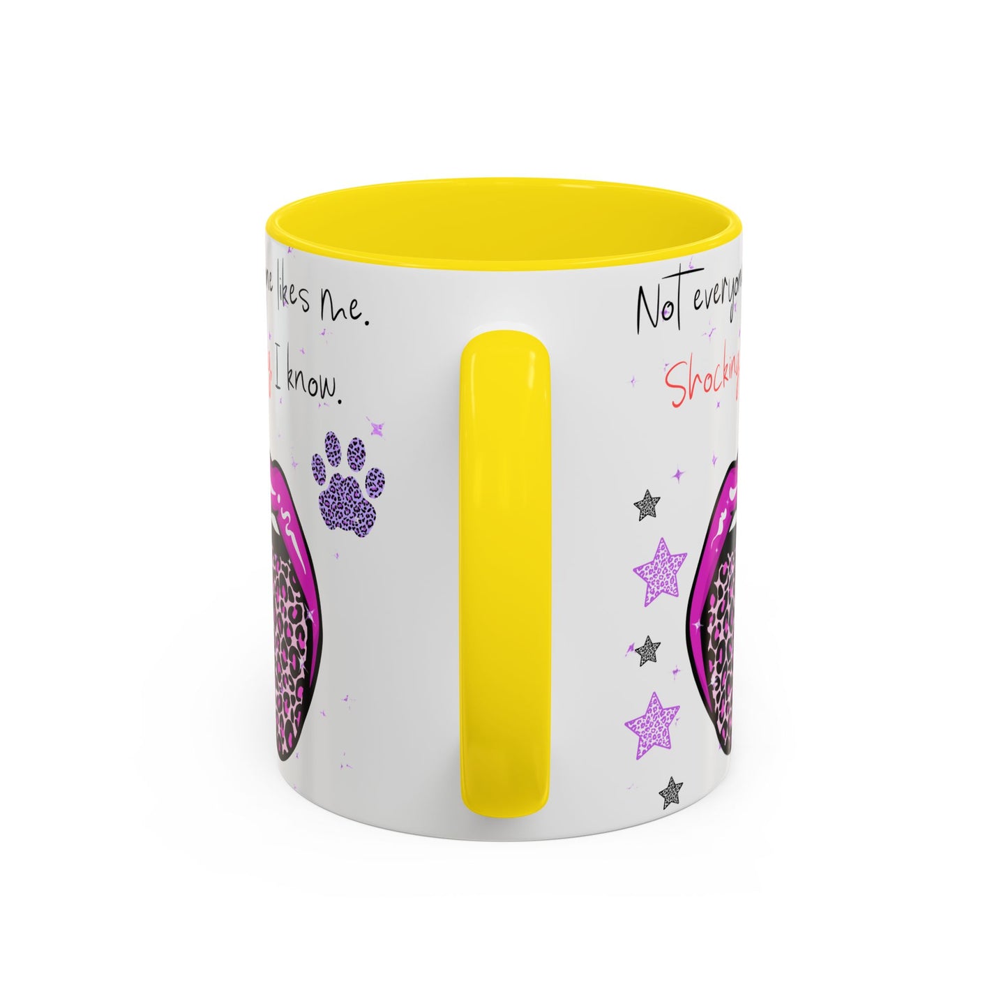 Sassy Accent Coffee Mug, Funny Coffee Cup, Cat Lover Gift, Unique Mug for Pet Owners, Birthday Gift for Her