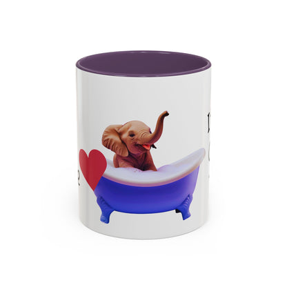 It's Chill Time Elephant Bath Accent Coffee Mug (11, 15oz)