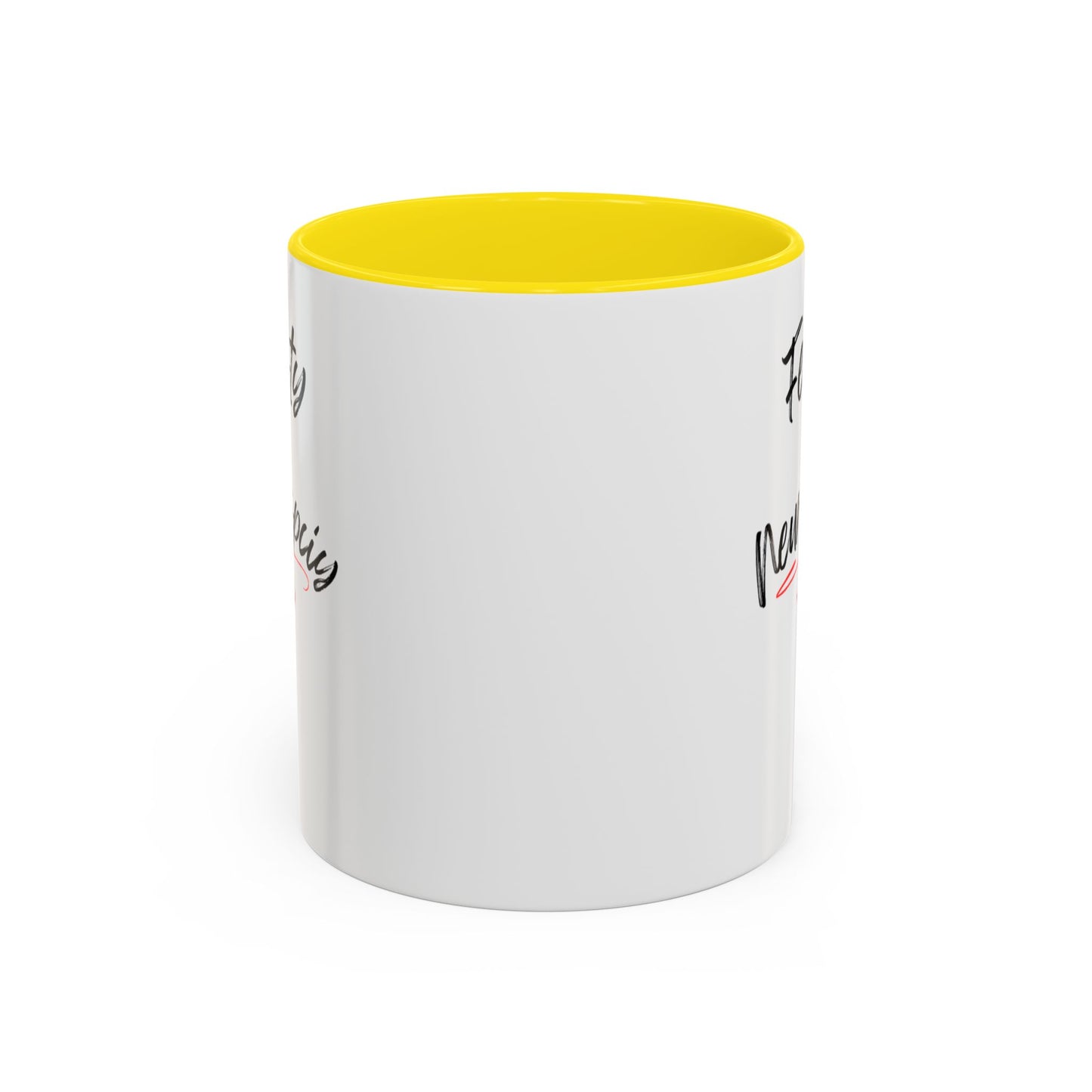 White Feisty And Neurospicy Accent Coffee Mug (11, 15oz)