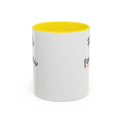 White Feisty And Neurospicy Accent Coffee Mug (11, 15oz)