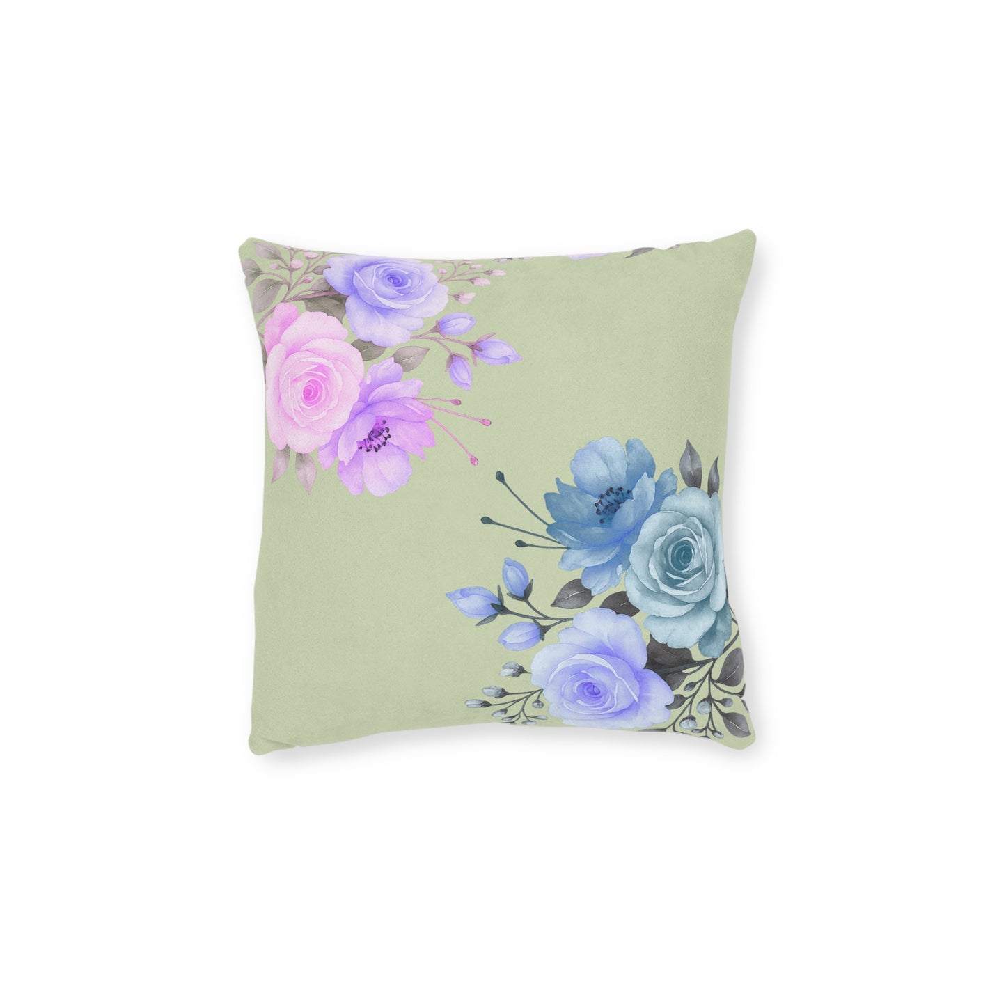 Floral Square Cushion | Home Decor, Couch Cushion, Gift for Her, Throw Cushion, Mother's Day Decoration