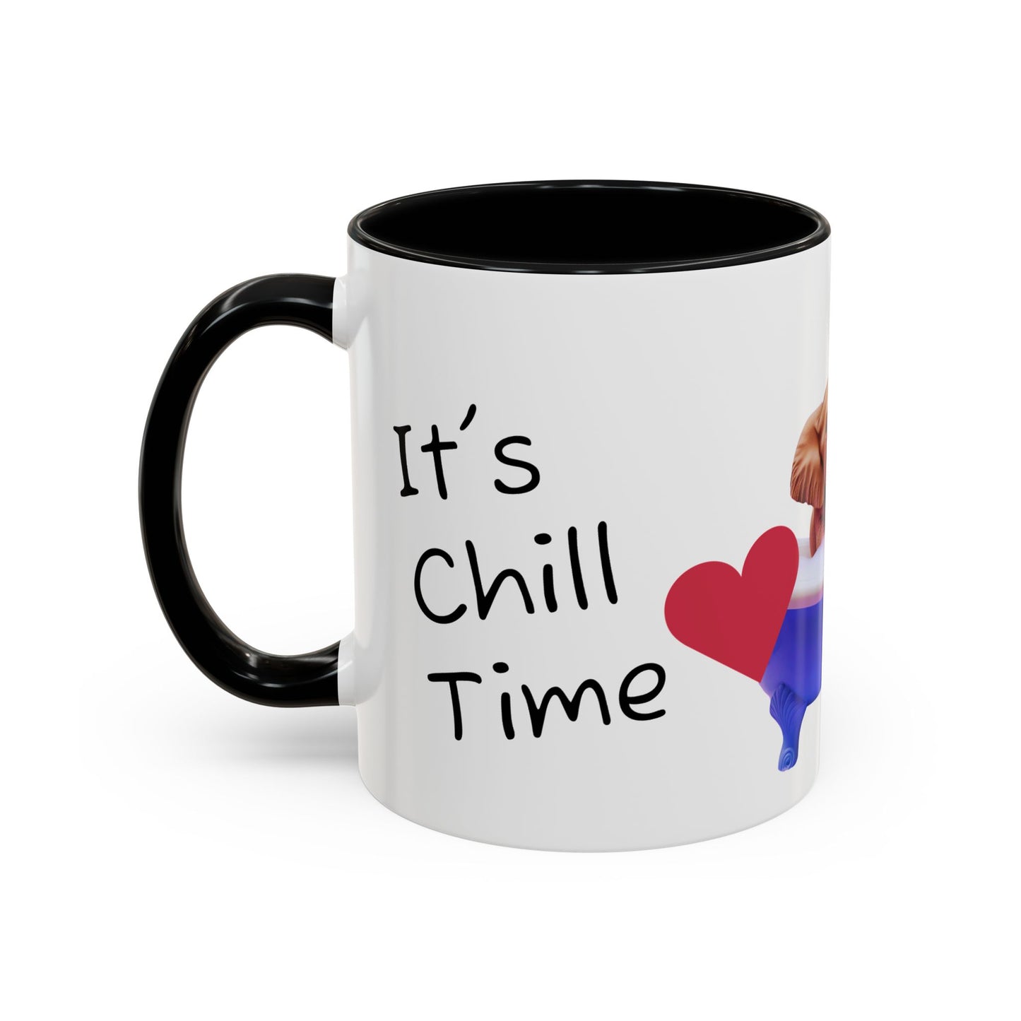 It's Chill Time Elephant Bath Accent Coffee Mug (11, 15oz)