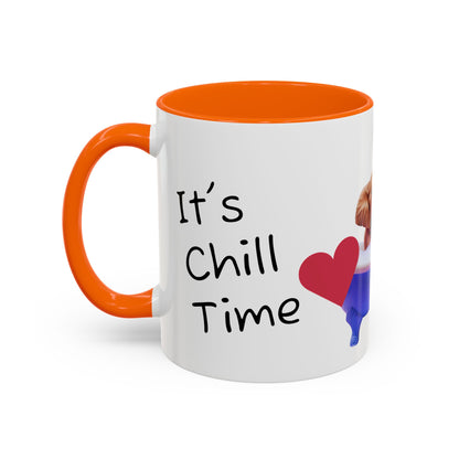 It's Chill Time Elephant Bath Accent Coffee Mug (11, 15oz)