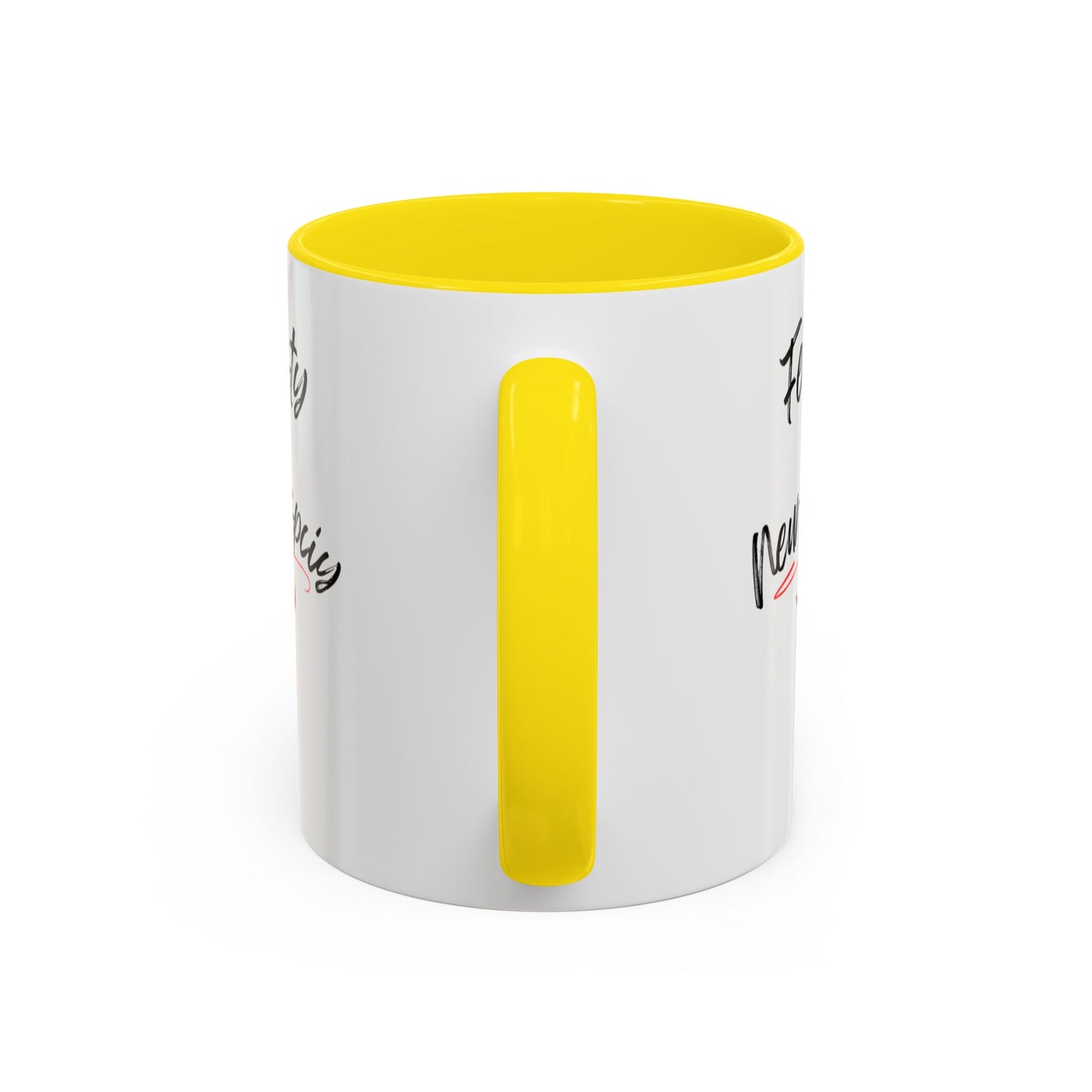 White Feisty And Neurospicy Accent Coffee Mug (11, 15oz)