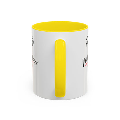 White Feisty And Neurospicy Accent Coffee Mug (11, 15oz)