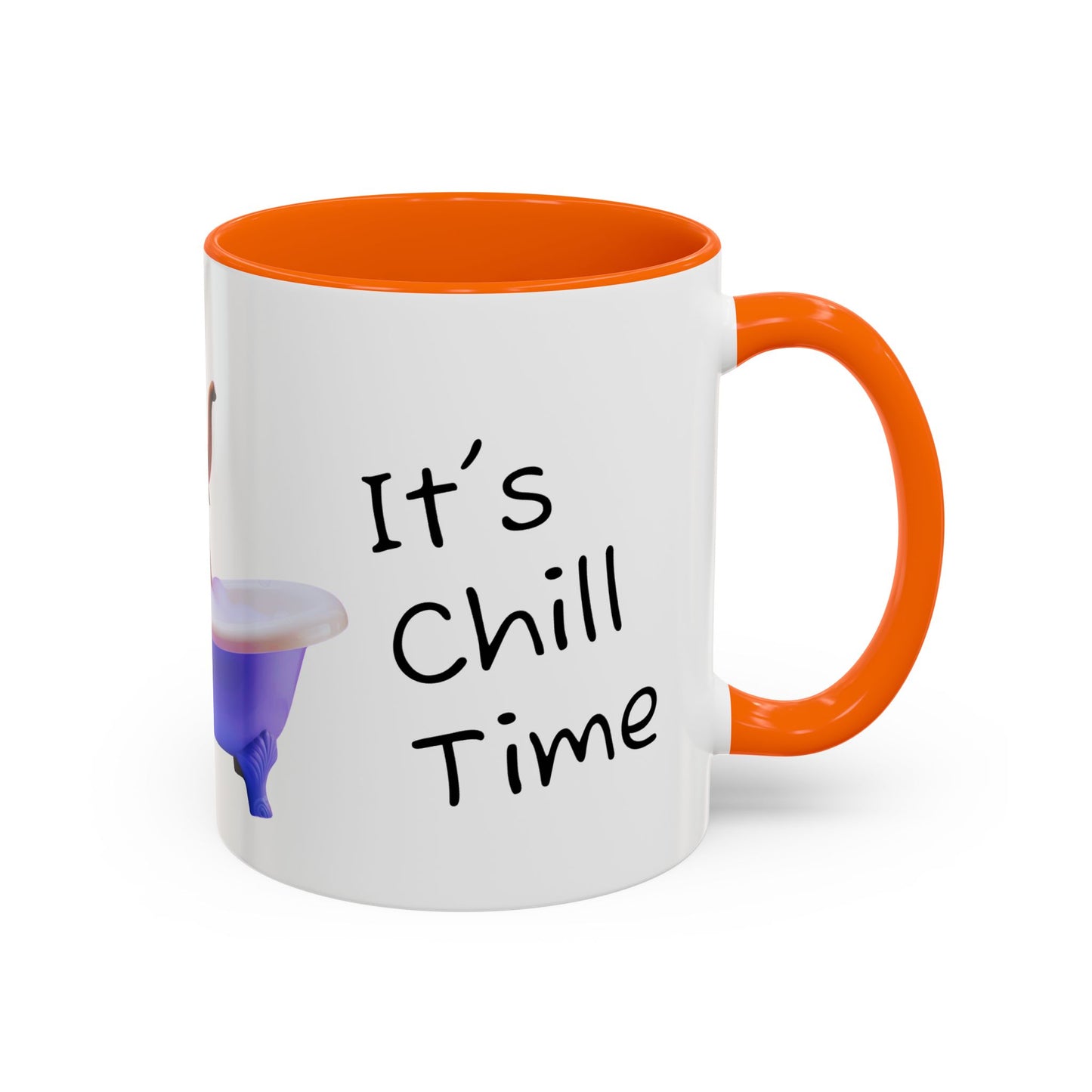 It's Chill Time Elephant Bath Accent Coffee Mug (11, 15oz)