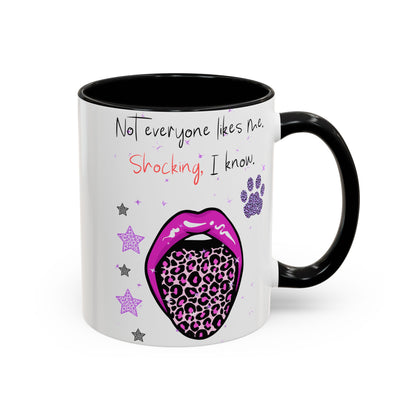Sassy Accent Coffee Mug, Funny Coffee Cup, Cat Lover Gift, Unique Mug for Pet Owners, Birthday Gift for Her