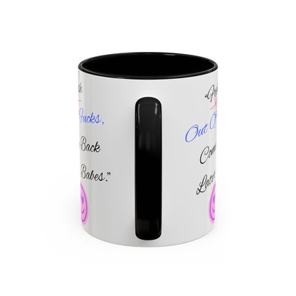 Sassy Coffee Mug - "Fresh Out Of Fucks, Come Back Later Babes" - Funny Gift for Friends, Birthday, Humour, Self-Care, Relaxation