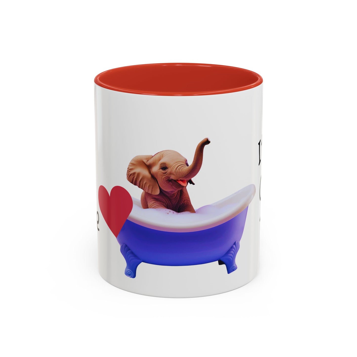 It's Chill Time Elephant Bath Accent Coffee Mug (11, 15oz)