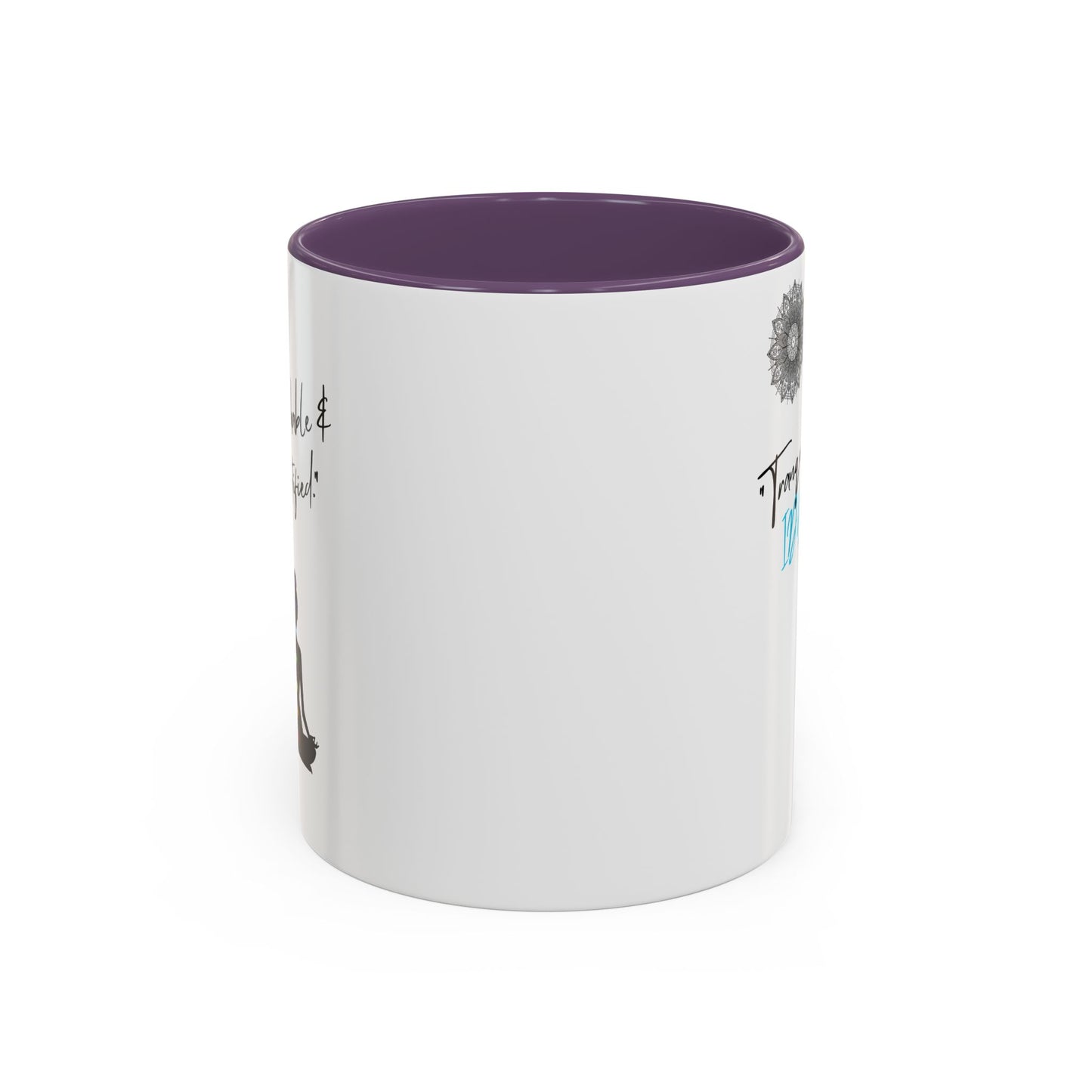 Tranquil Meditation Coffee Mug | Mindfulness Gift, Yoga Lover Mug, Wellness Decor, Personalized Tea Cup, Chakra Coffee Mug