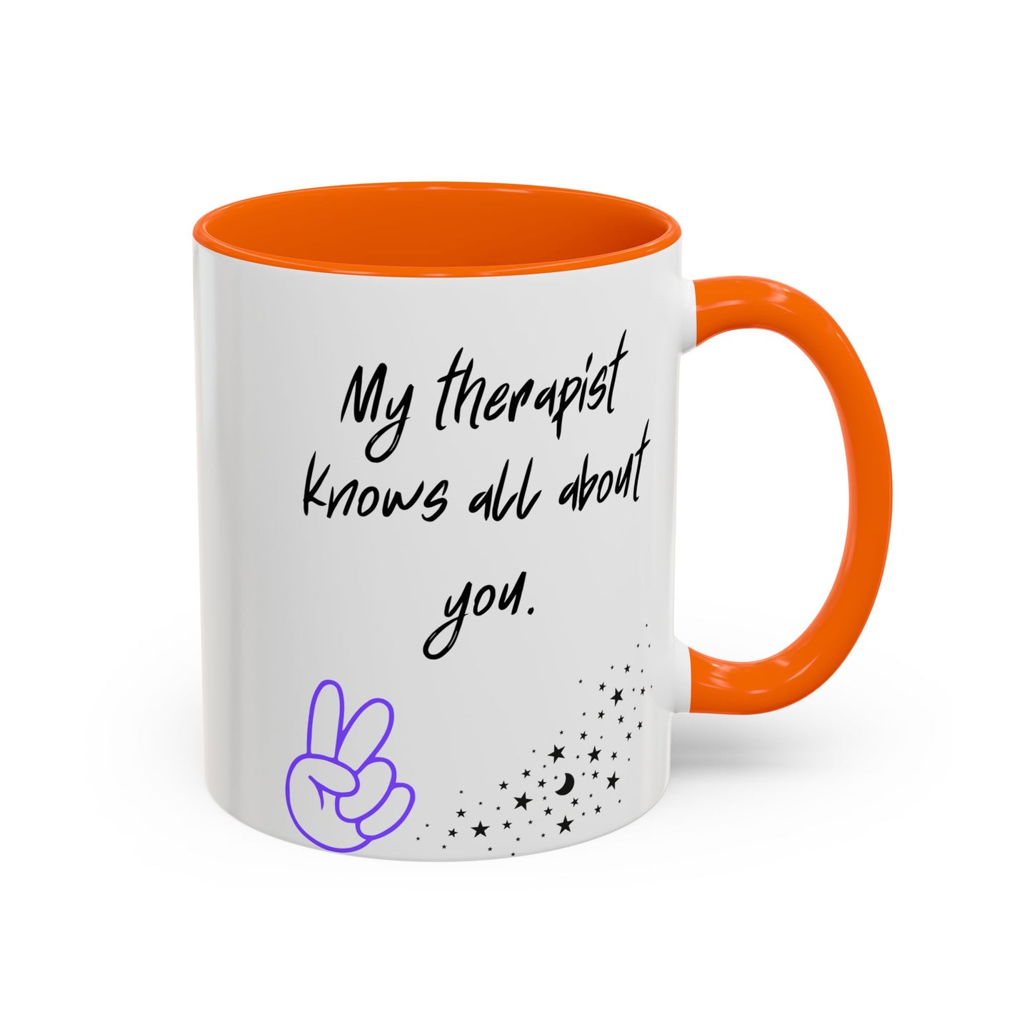 Funny Therapy Coffee Mug, Great Gift for Therapist Appreciation, Humour Mug, Self-Care, Latte or Tea Cup, Relaxing Beverage