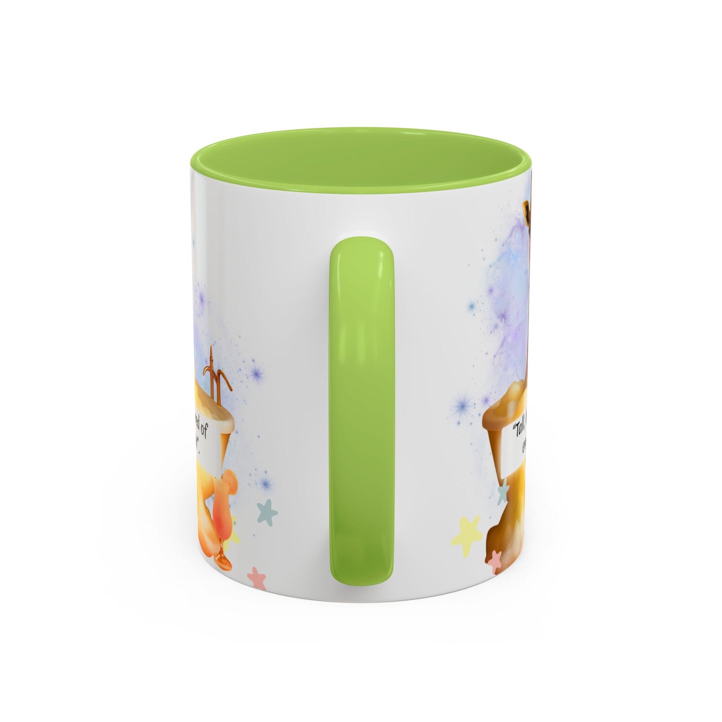 Giraffe Humour Accent Coffee Mug - Funny Gift, Quirky Kitchen Decor, Ideal for Birthdays, Christmas, Office