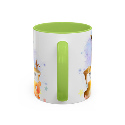Giraffe Humour Accent Coffee Mug - Funny Gift, Quirky Kitchen Decor, Ideal for Birthdays, Christmas, Office