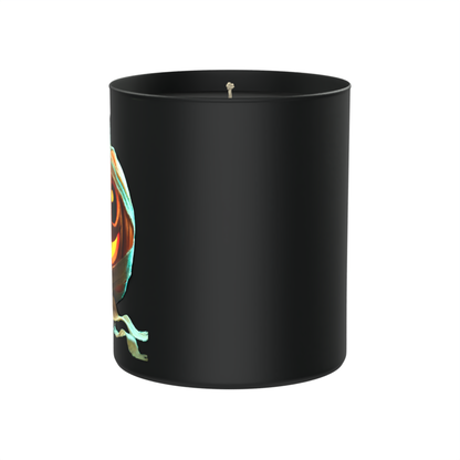 Pumpkin Halloween 200g Black Candle ‘Dark Noir’