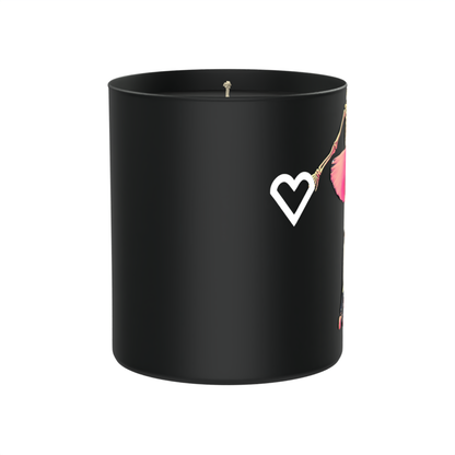 Skeleton Pink Tutu 200g Black Candle ‘Dark Noir’
