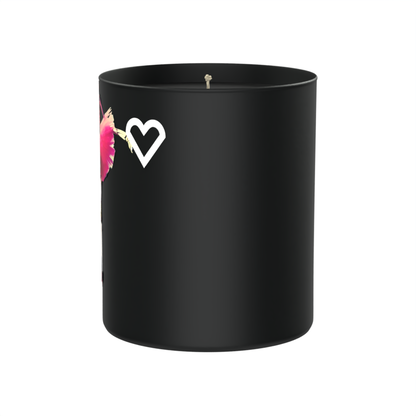 Skeleton Pink Tutu 200g Black Candle ‘Dark Noir’