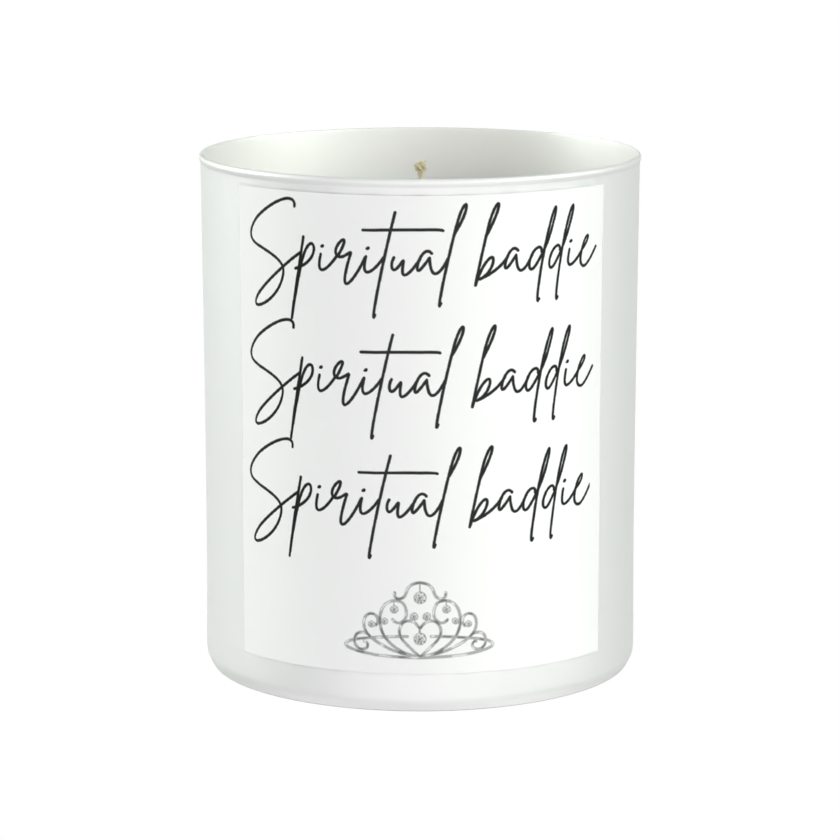 Spiritual Baddie 200g White candle ‘Sandy Bay'