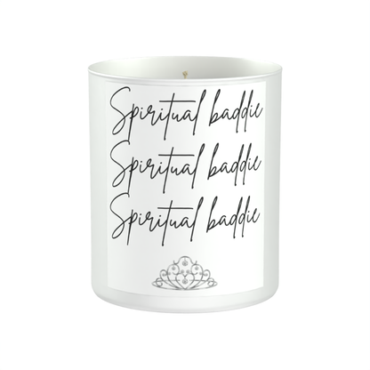 Spiritual Baddie 200g White candle ‘Sandy Bay'