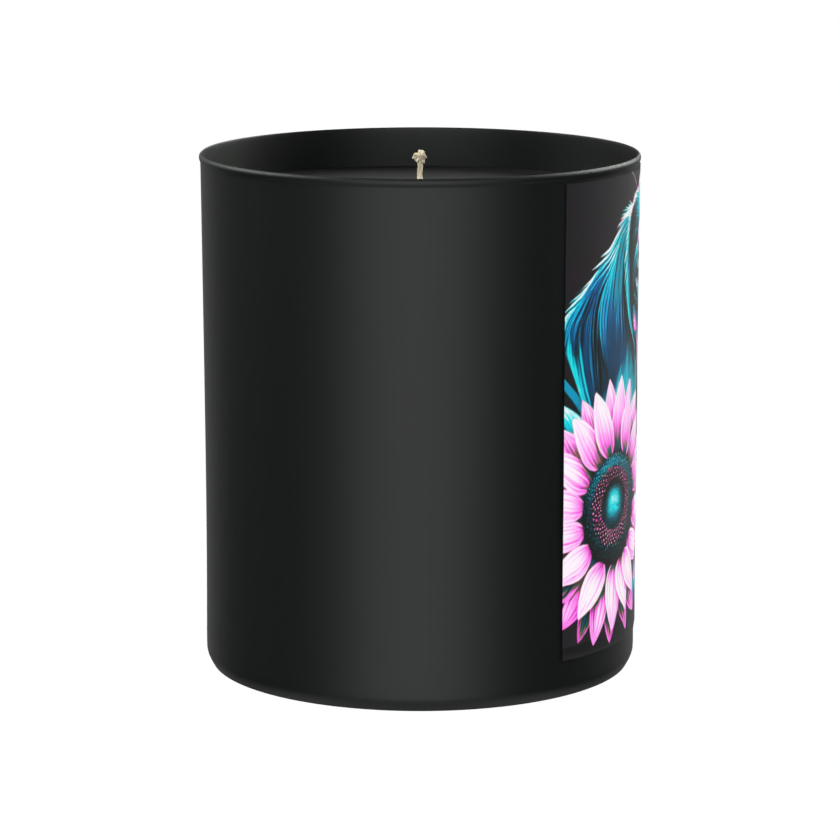 Dashaud Dog Sunflower 200g Black Candle ‘Dark Noir’