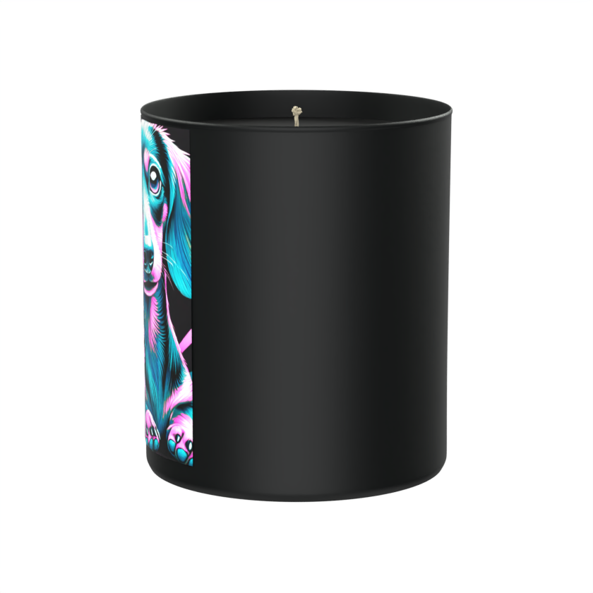 Dashaud Dog Sunflower 200g Black Candle ‘Dark Noir’