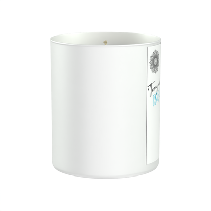 Meditation Humour 200g White candle ‘Sandy Bay'
