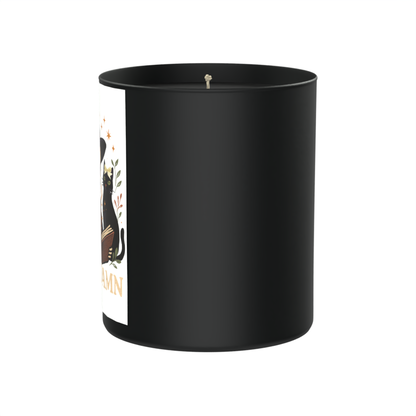 Skeleton Funny Halloween 200g Black Candle ‘Dark Noir’