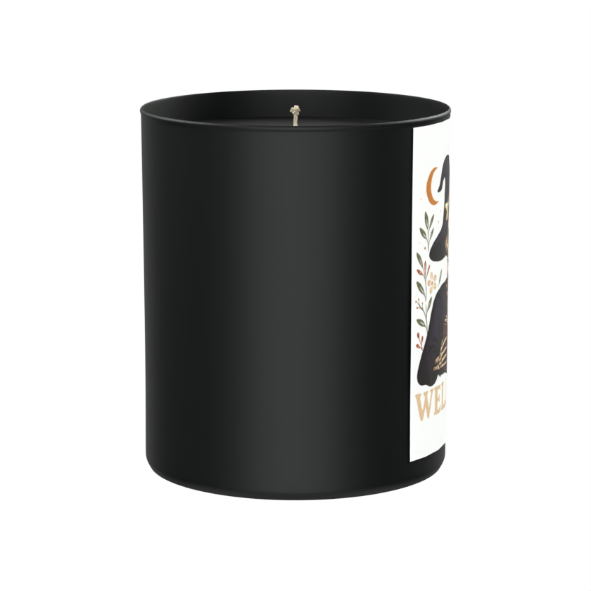 Skeleton Funny Halloween 200g Black Candle ‘Dark Noir’