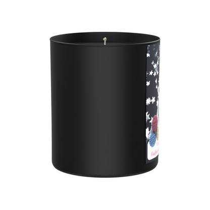 Funny Cat Humour 200g Black Candle ‘Dark Noir’