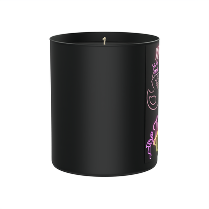 Neon Ducks Vibing 200g Black Candle ‘Dark Noir’