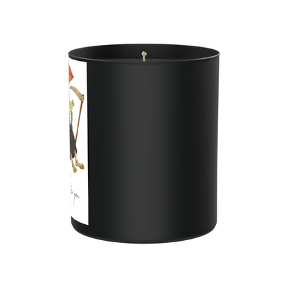 Grim reaper Humour Beach 200g Black Candle ‘Dark Noir’