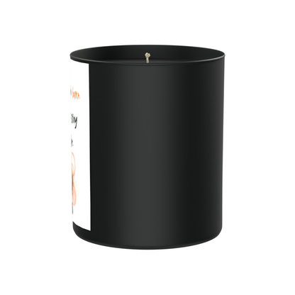 Besties Burn Together 200g Black Candle ‘Dark Noir’
