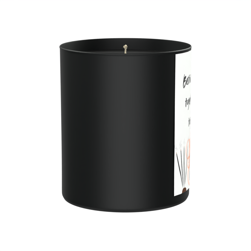 Besties Burn Together 200g Black Candle ‘Dark Noir’