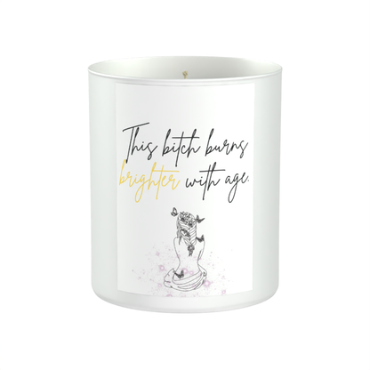 Brighter With Age Sassy 200g White candle ‘Sandy Bay'
