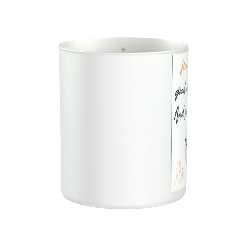 Healing and Rage 200g White candle ‘Sandy Bay'
