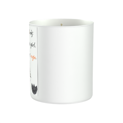 Healing and Rage 200g White candle ‘Sandy Bay'