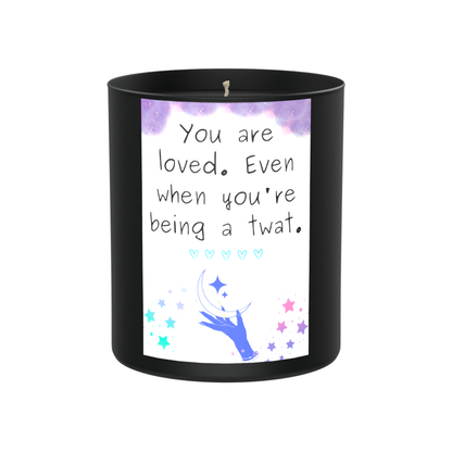 Funny Adult Humour 200g Black Candle ‘Dark Noir’