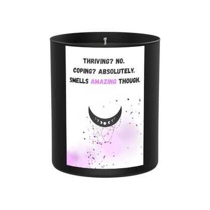 Coping Candle 200g Black Candle ‘Dark Noir’