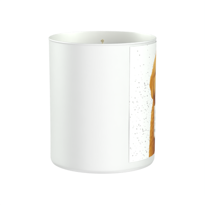 First Coffee, Then Walkies 200g White candle ‘Sandy Bay'